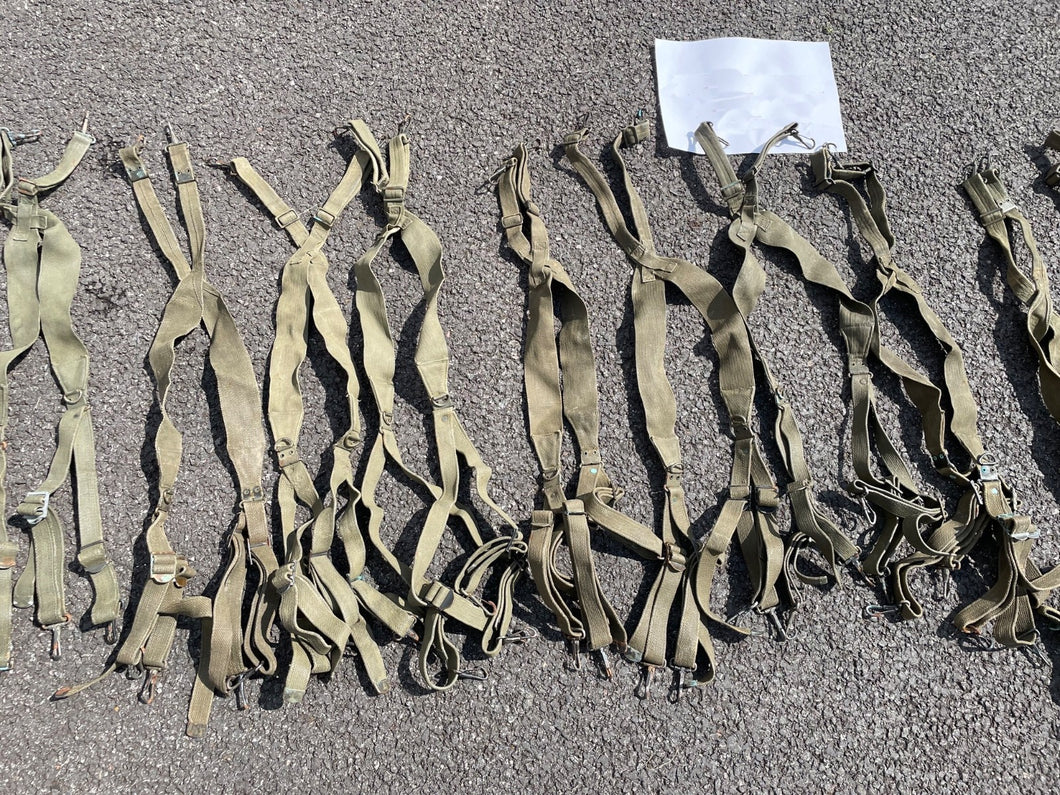 Original WW2 US Army M36 Equipment Suspenders - The Militaria Shop
