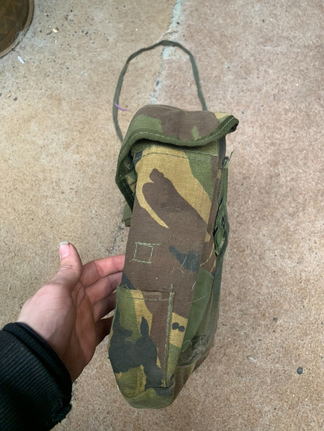 Surplus British Army DPM Haversack Shoulder Bag-Missing Straps