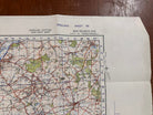 Original WW2 British Army GSGS OS Map of Great Britain - Burton & Walsall - The Militaria Shop