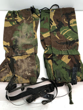 Load image into Gallery viewer, Genuine British Army DPM Camouflaged Gaiters - Size Standard
