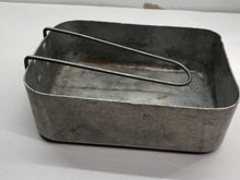 Load image into Gallery viewer, Original WW2 British Army Issue Alloy Mess Tin - 1945 Dated
