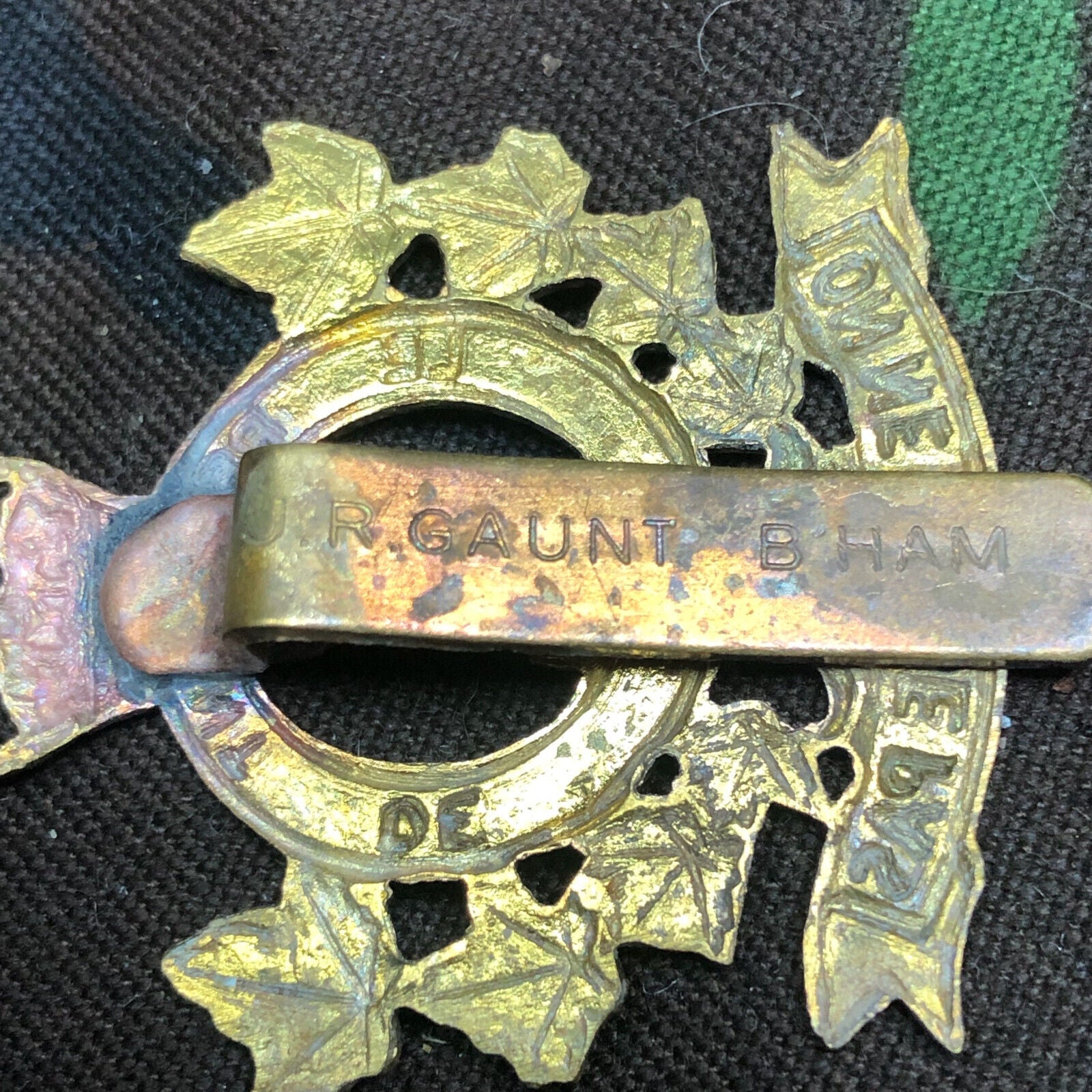 Original Canadian Army Le Régiment de Hull Beret / Cap Badge - The Militaria Shop