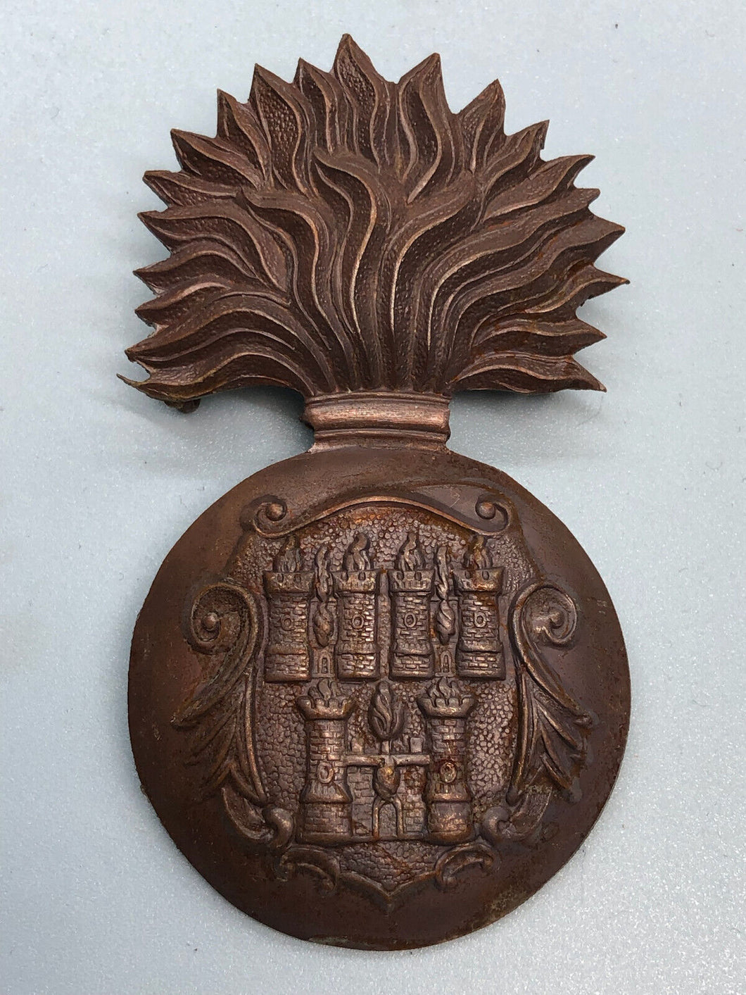 British Army Victorian Royal Dublin Fusiliers Cap Badge