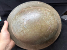 Load image into Gallery viewer, Original WW2 British Civil Defence Civillian Zuckerman Helmet - Size LARGE 1941
