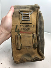 Load image into Gallery viewer, Original WW2 Canadian Army 37 Pattern Bren Pouch - Used Condition
