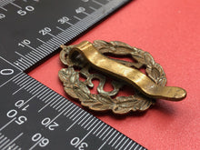 Load image into Gallery viewer, Original WW2 British Army Cap Badge - ATS -  Auxiliary Territorial Service
