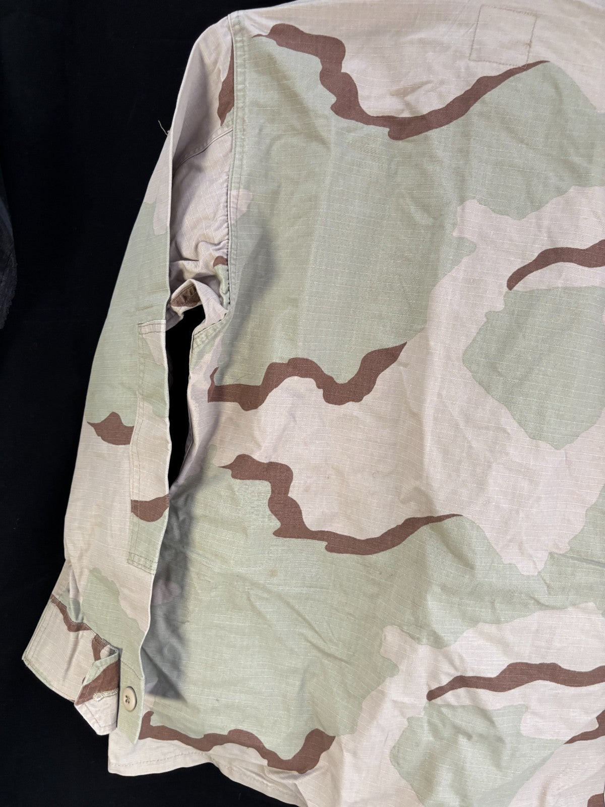 Gulf War US Army DCU Camouflaged Combat Field Coat/Jacket - Small/Long - The Militaria Shop