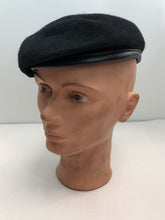 Charger l&#39;image dans la galerie, Genuine British Army Dark Blue/Black Regimental Beret Hat - Size 58cm
