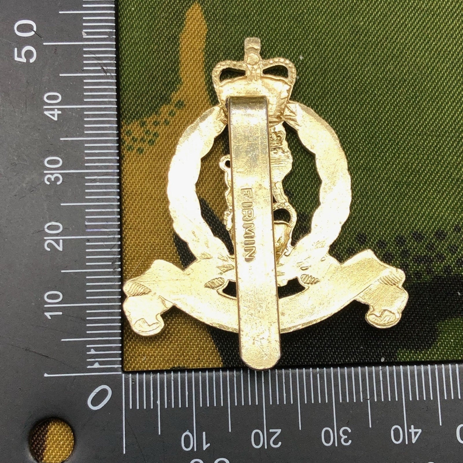 Original British Staybrite Army Cap Badge - Adjutant General's Corps - The Militaria Shop