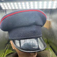 Load image into Gallery viewer, Original British Army Royal Engineers Peaked Cap - Size 54cm - The Militaria Shop
