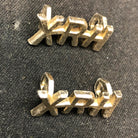 Original British Collar Badge Pair - 10th Royal Hussars - The Militaria Shop