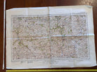 Original WW2 British Army GSGS OS Map of England - Tiverton - The Militaria Shop