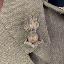 Load image into Gallery viewer, Original WW2 British Army REME Engineers Service Dress Jacket Captain Named
