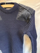 Genuine British Royal Navy Commando Heavy Pull Over Jumper - Size 94cm Chest - The Militaria Shop