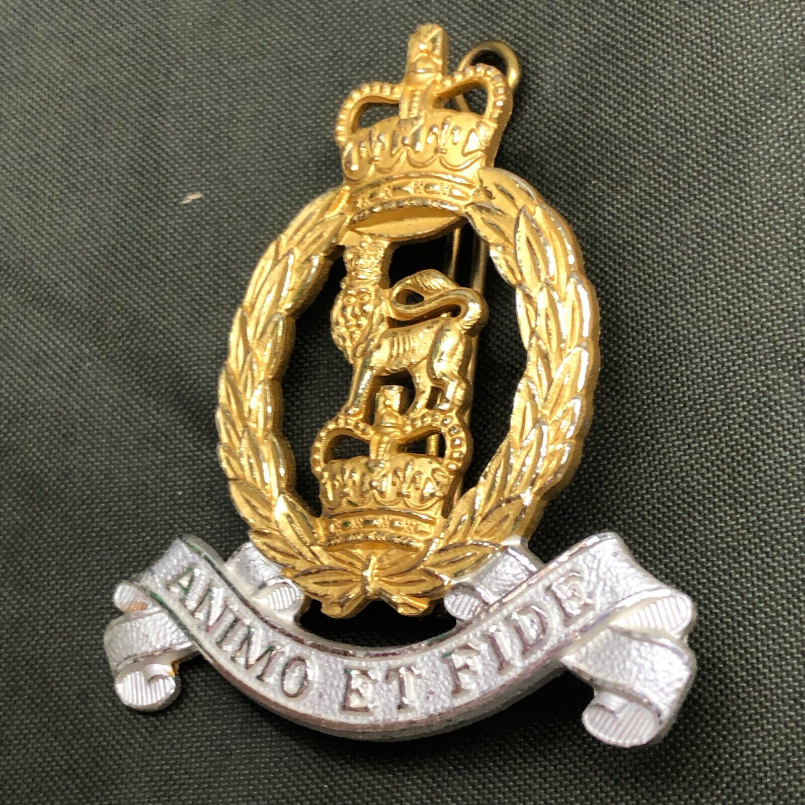 Genuine British Army Adjutant General’s Corps AGC Cap Badge - The Militaria Shop