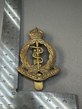 Load image into Gallery viewer, Original WW1 / WW2 British Army RAMC Royal Army Medical Corps Cap Badge
