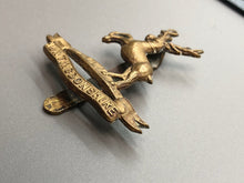 Load image into Gallery viewer, Original WW1 British Army Cap Badge - Huntingdon Cyclist Battalion
