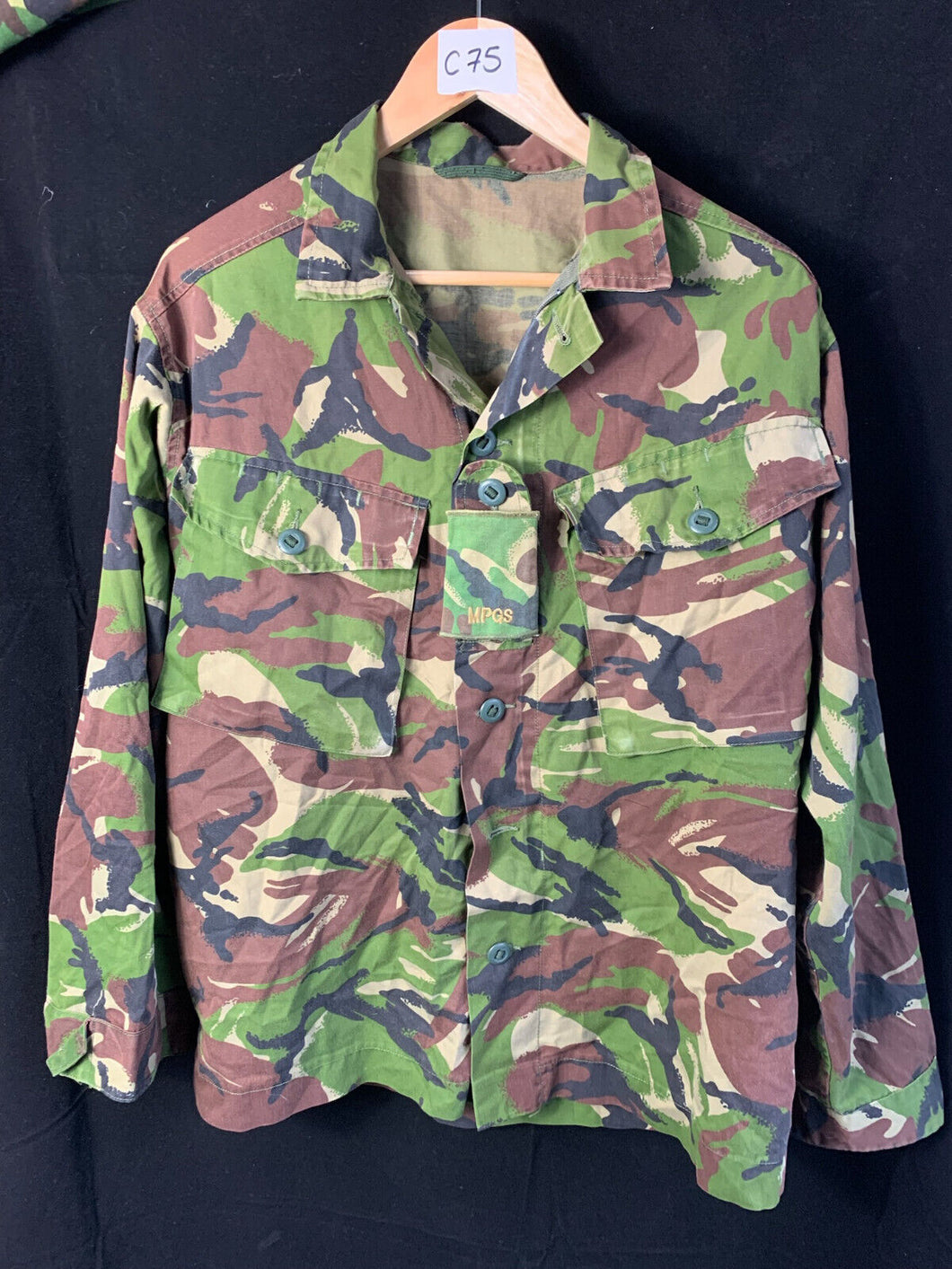 Originale DPM-Woodland-Jacke im Camouflage-Muster der britischen Armee – 170/96