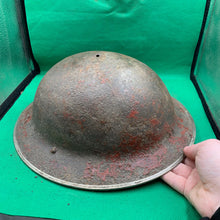 Load image into Gallery viewer, Original WW2 British Army Mk2 Brodie Combat Helmet
