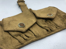 Load image into Gallery viewer, Original WW2 British Army 37 Pattern Double Rifle Pouch
