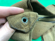 Load image into Gallery viewer, Original WW2 British Army Soldiers Gas Mask Bag Strap
