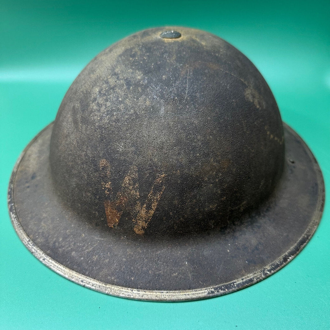 Original WW2 British Civil Defence Home Front Wardens Mk2 Helmet