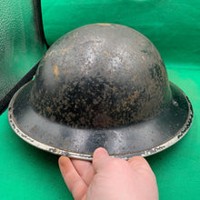 Lade das Bild in den Galerie-Viewer, Original WW2 British Army / Civil Defence Mk2 Brodie Helmet
