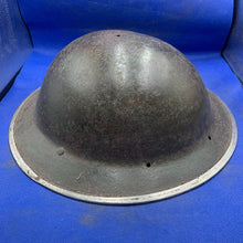 Load image into Gallery viewer, Original WW2 Mk2 British Army Brodie Combat Helmet
