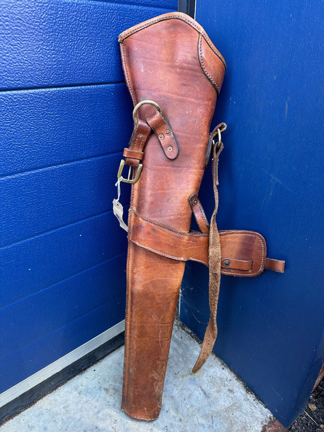 WW1 British Army Cavalry Lee Enfield Rifle Carrying Boot - Great Used Condition