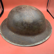 Load image into Gallery viewer, Original WW2 Mk2 British Army Brodie Combat Helmet
