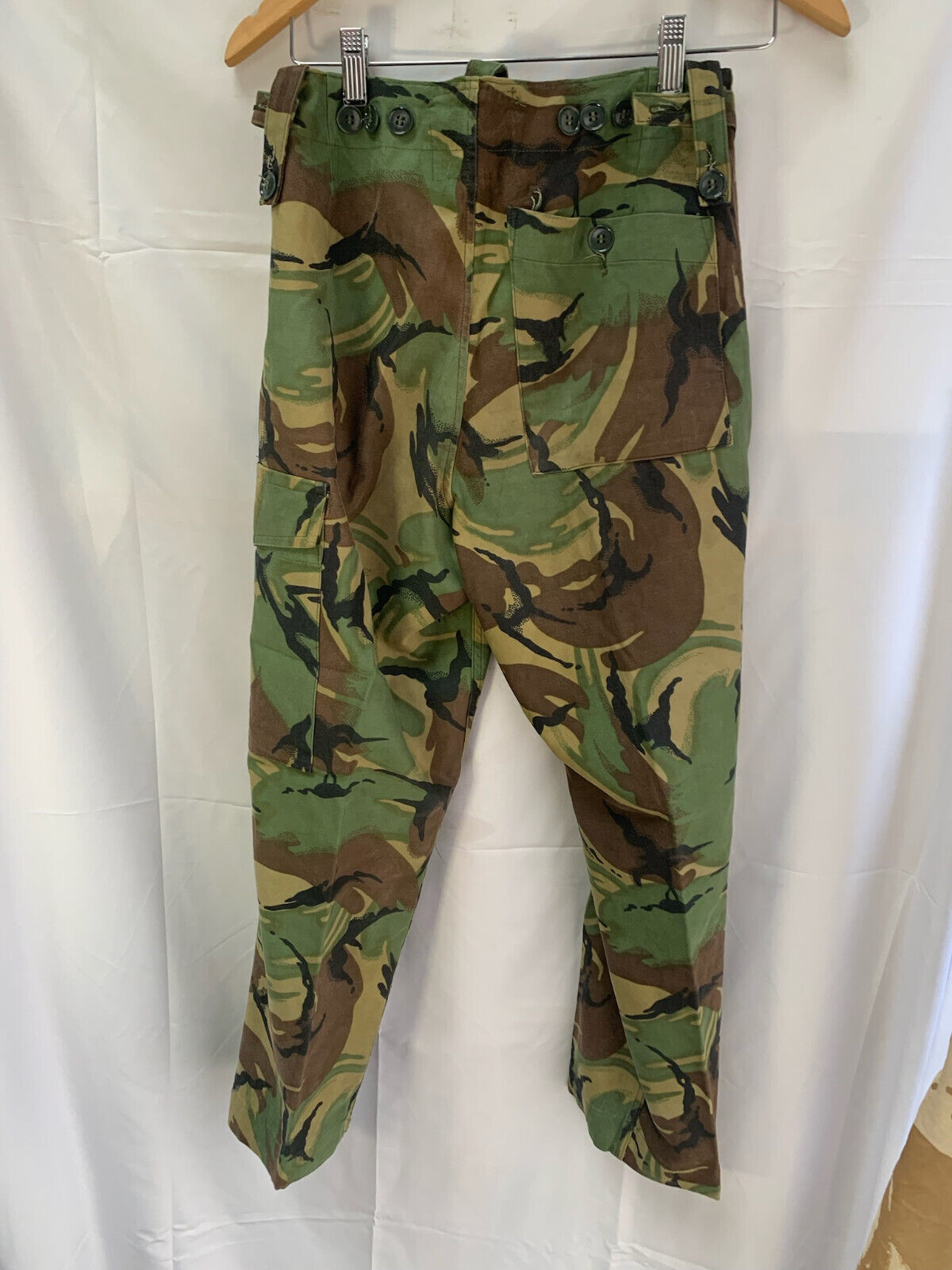 Genuine British Army 68 Pattern DPM Jungle Camouflaged Trousers - Size 29" Waist - The Militaria Shop
