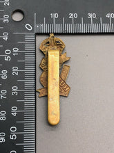 Load image into Gallery viewer, Original WW2 British Army 13th/18th Royal Hussars Cap Badge
