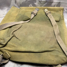 Load image into Gallery viewer, Original WW2 British Army Large Pack &amp; Straps - 37 Pattern Webbing
