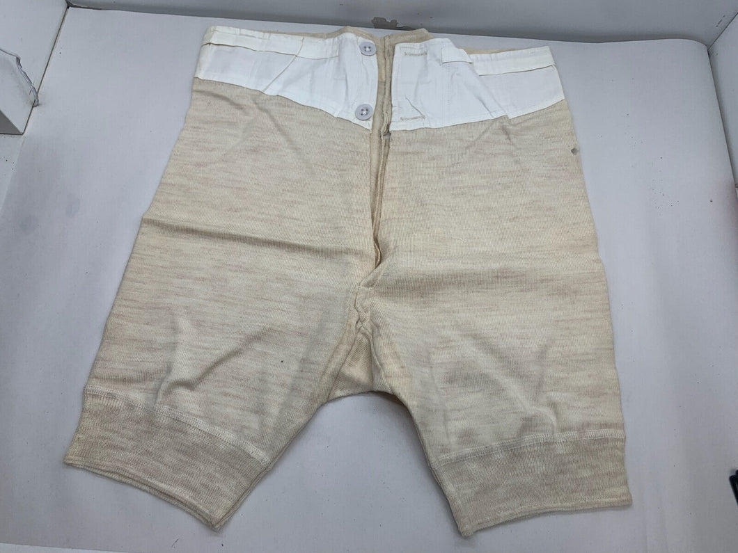 Original WW2 Pattern British Army Woollen Shorts / Boxer Shorts - New Old Stock
