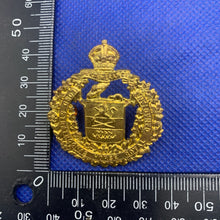 Load image into Gallery viewer, Original WW2 Canadian Army Lord Strathcona&#39;s Horse (Royal Canadians) Cap Badge
