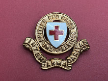 Load image into Gallery viewer, Genuine The British Red Cross Society Badge
