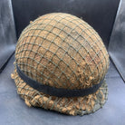Genuine Dutch Army M53 Euroclone of US M1 Camouflaged Helmet & Liner Set - The Militaria Shop