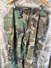 Load image into Gallery viewer, Genuine US Army Camouflaged Overgarment Protective - Large - 38&quot; Waist
