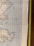 Original WW2 British Army GSGS Map of Scotland - Yell & Unst - Shetland Islands - The Militaria Shop