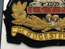 Load image into Gallery viewer, British Army Bullion Embroidered Blazer Badge - Gloucestershire Regiment
