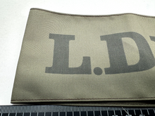 Load image into Gallery viewer, WW2 British Home Front LDV Local Defence Vol Dad&#39;s Army Armband Reproduction
