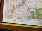 Original WW2 British Army GSGS Map of Scotland - Grantown on Spey & Strath Dearn - The Militaria Shop