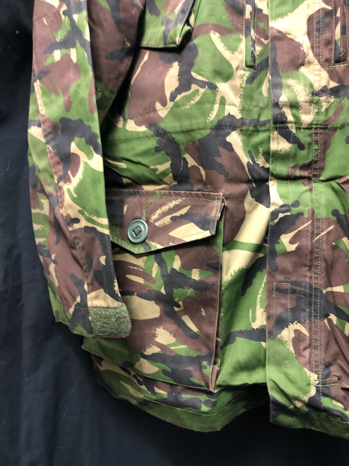 Genuine British Army DPM Jungle Camouflage Windproof Smock - Size 36" Chest - The Militaria Shop