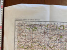 Original WW2 British Army GSGS OS Map of England - Tiverton - The Militaria Shop