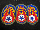 Unissued Original WW2 US Army Advanced Communications Zone ETO Cloth Badge Patch - The Militaria Shop