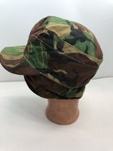 Charger l&#39;image dans la galerie, Original British Army 1968 68 Pattern Cold Weather Combat Camouflaged Cap Size 7
