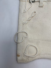 Charger l&#39;image dans la galerie, Original British Army / Royal Navy White 37 Pattern Spats / Gaiters- Well Marked
