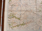 Original WW2 British Army GSGS OS Map of Great Britain - Llanidloes - The Militaria Shop