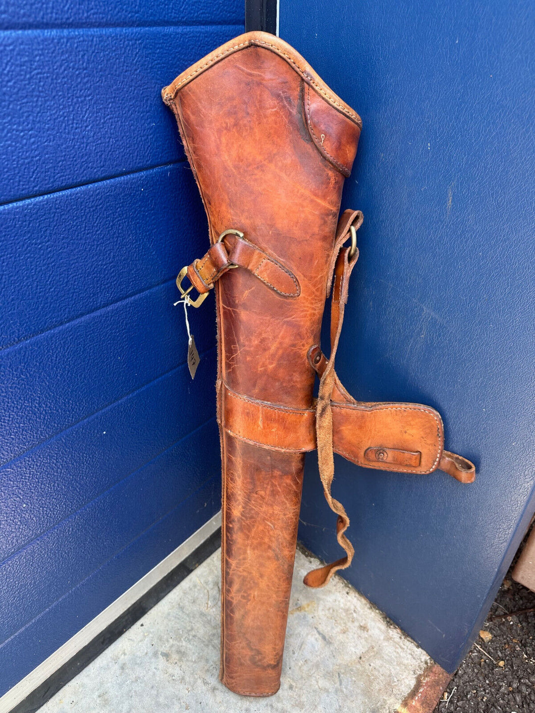 WW1 British Army Cavalry Lee Enfield Rifle Carrying Boot - Great Used Condition