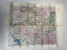 Charger l&#39;image dans la galerie, Original WW2 British Army / RAF Map - Nantes - France
